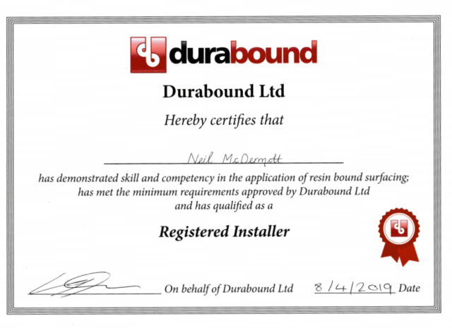 Durabound Registered Installer Durabound Registered Installer