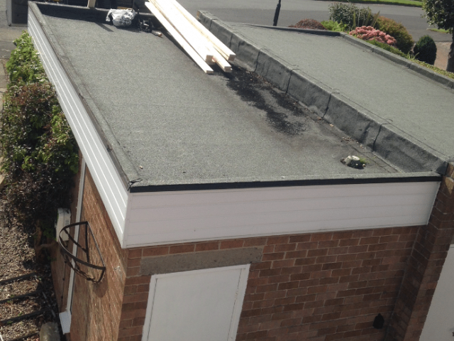 Firestone EPDM Flat Roof Before Firestone EPDM Flat Roof Before