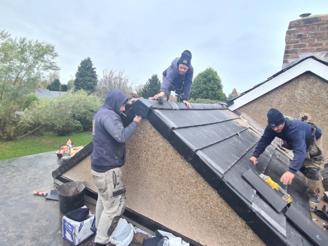 During Fawdon, Newcastle, CREST Planum Multi-Elevation Re-Roof Project