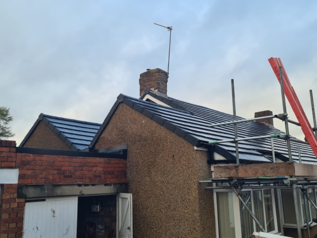 After Fawdon, Newcastle, CREST Planum Multi-Elevation Re-Roof Project