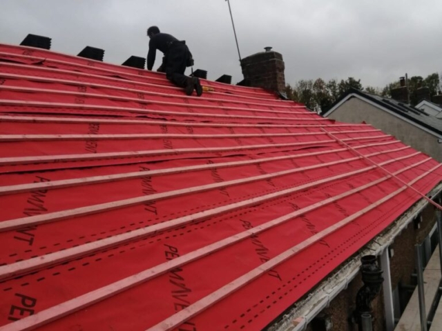 During Fawdon, Newcastle, CREST Planum Multi-Elevation Re-Roof Project