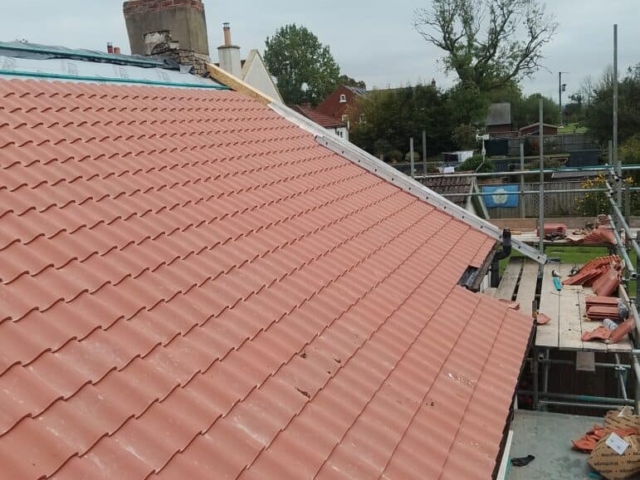 Hornby Roof Tiles Before